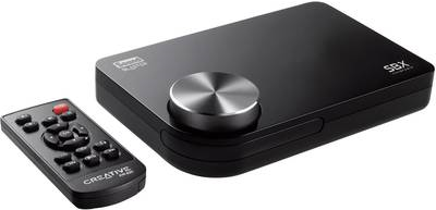Sound Blaster X-FI Surround 5.1 Pro V3 5.1 Soundkarte, Extern Digitalausgang, externe Kopfhöreranschlüsse, externe Lautstärkenregelung (70SB109500008)