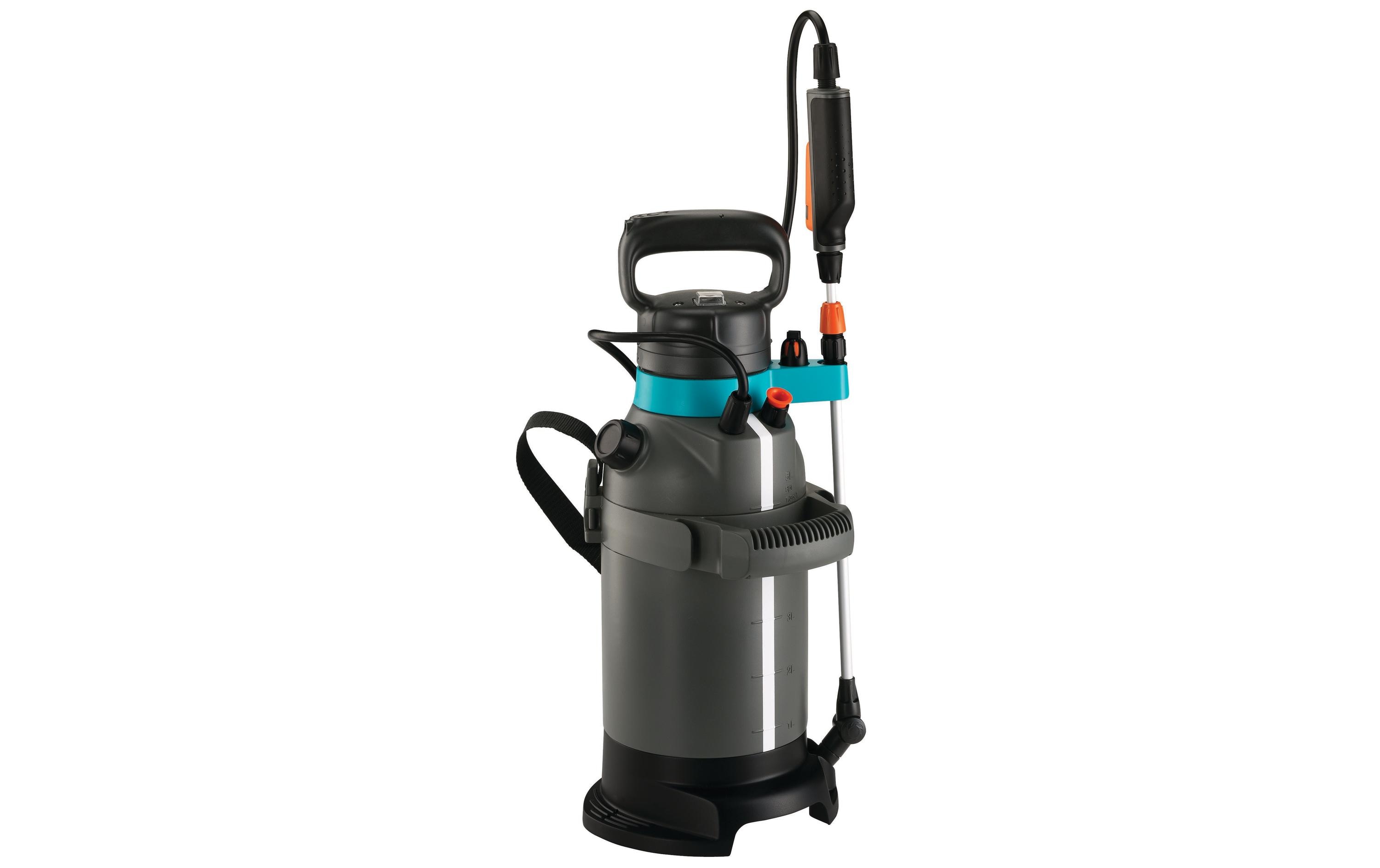 Gardena EasyPump Rucksack-Gartenspritzer 5 l 3 bar 1,5 m Schlauch Schwarz/Blau/Orange