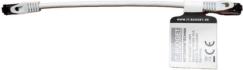 IT-BUDGET Vollkupfer Premium Patchkabel (90ITBFLEX81PK025G)