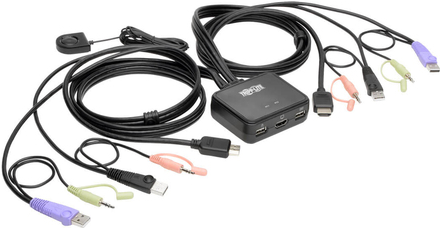 Tripp Lite B032-HUA2 USB/HD-Kabel KVM-Switch mit 2 Anschlüssen (B032-HUA2)