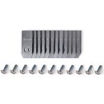 Ecovacs GOAT GOAT Klingen-Set MBK120001 für Ecovacs GOAT G1 Roboter-Rasenmäher, Klinge mit Schraube, 12-tlg (MBK120001)