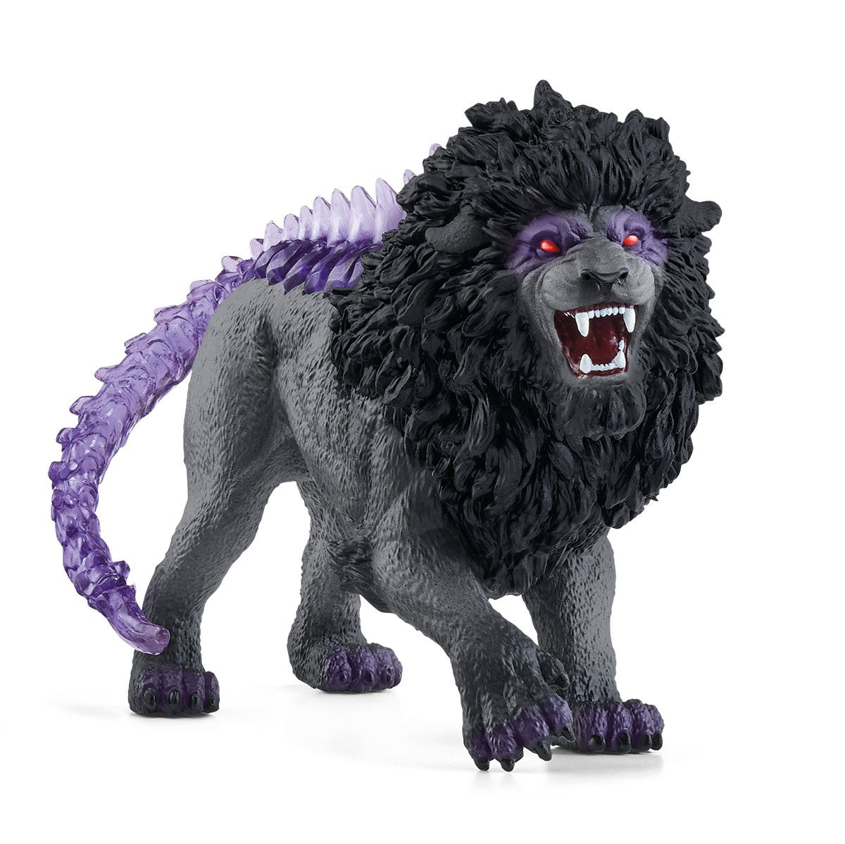 Schleich ELDRADOR CREATURES Shadow Lion Schwarz Violett