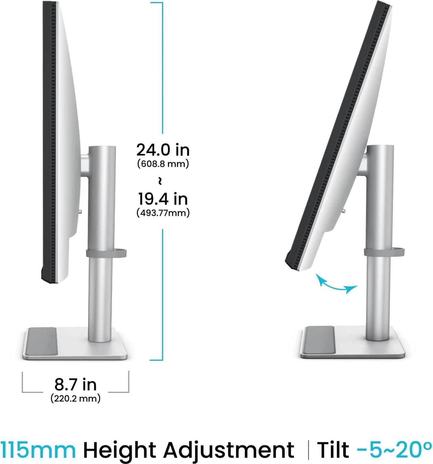 BenQ MA320UP 32" 4K UHD IPS USB-C 90W PD Silber/Weiß