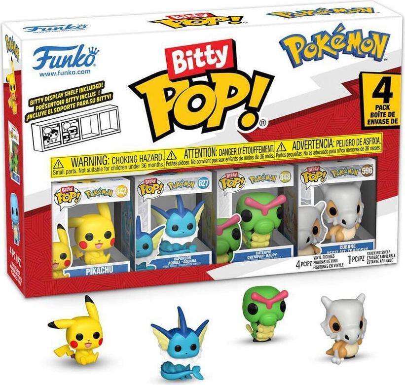 Funko Pop! Games Figurenset Bitty Pop Pokemon Serie 1 (FU81132)