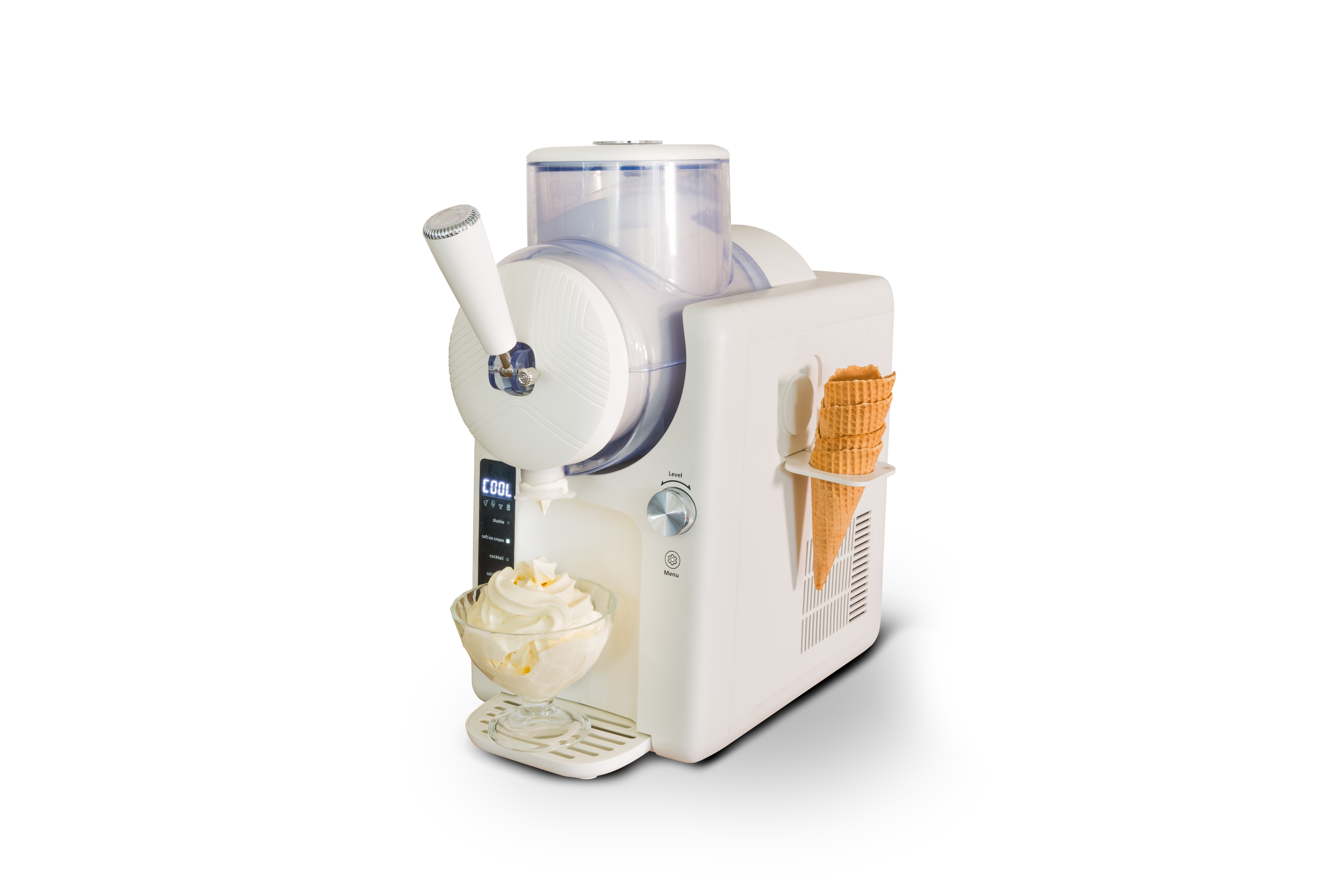 Unold 48950 Sofie 2in1 Slush- & Softeismaschine 2 l 150 W Weiß