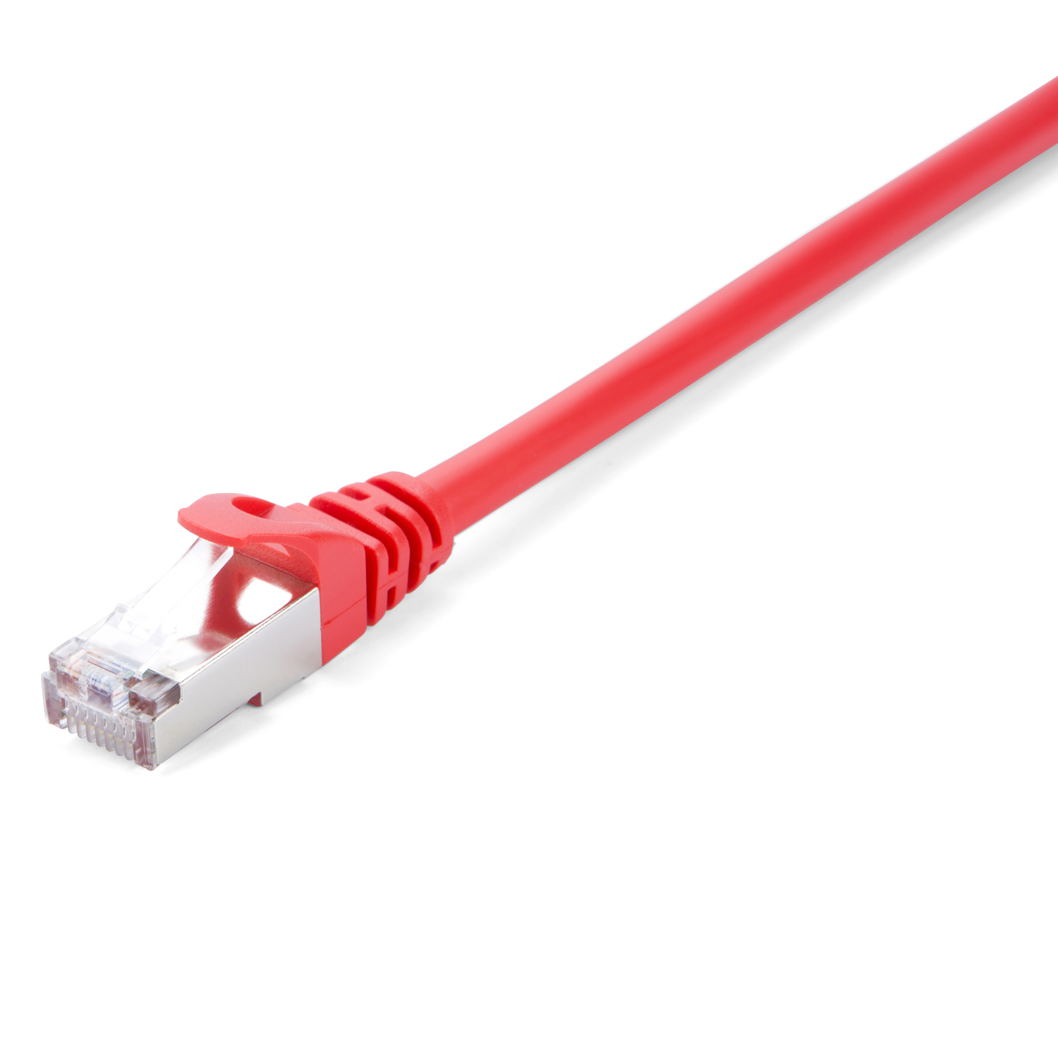 V7 Cat6 STP S/FTP Netzwerkkabel 10 m Rot