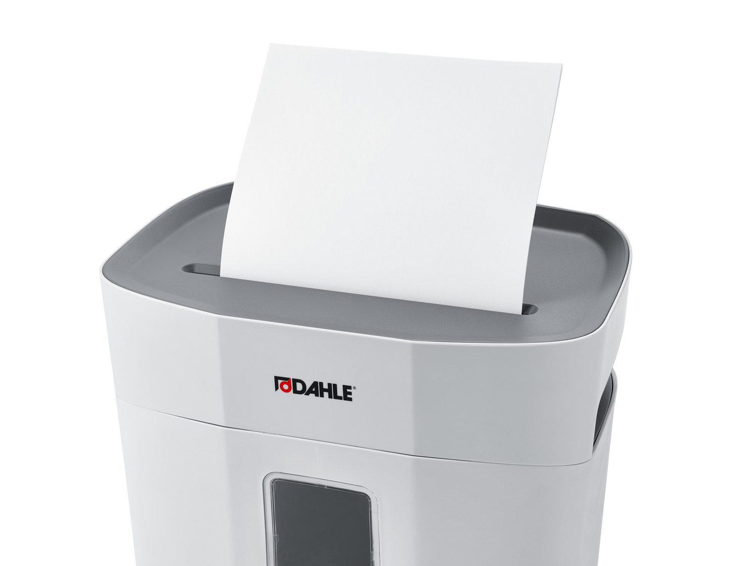 Dahle PaperSAFE 100 Aktenvernichter 5 Blatt Kreuzschnitt Grau, Weiß