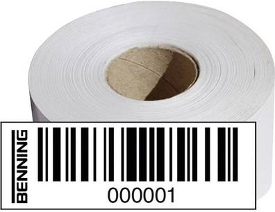 Barcodeetiketten Nr. 1-1000 756301 (756301)