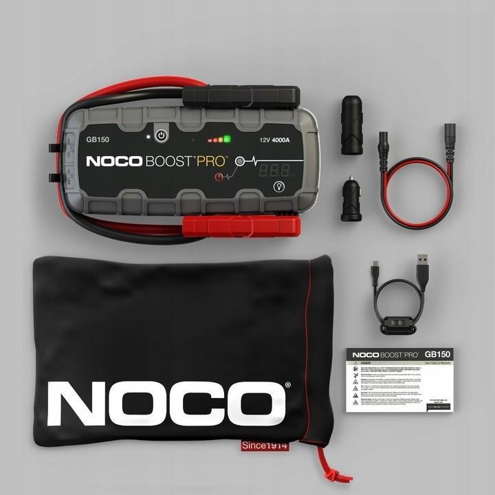 NOCO GB150 Boost 12V 3000A Starthilfegerät mit integrierter 12V/USB-Batterie (GB150)