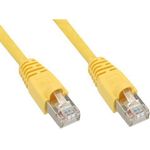 Patchkabel S-STP (PIMF), Cat 6, gelb, 3.0 m Patchkabel mit besonders schmalem Knickschutz (71503Y)