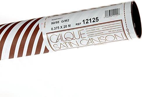 Canson Pauspapier Rolle 375 mm x 20 m Transparent 90 g/m²