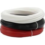 Renkforce RF-4738590 Filament PETG 1.75 mm 600 g Schwarz, Weiß, Rot 1 St. (RF-4738590)