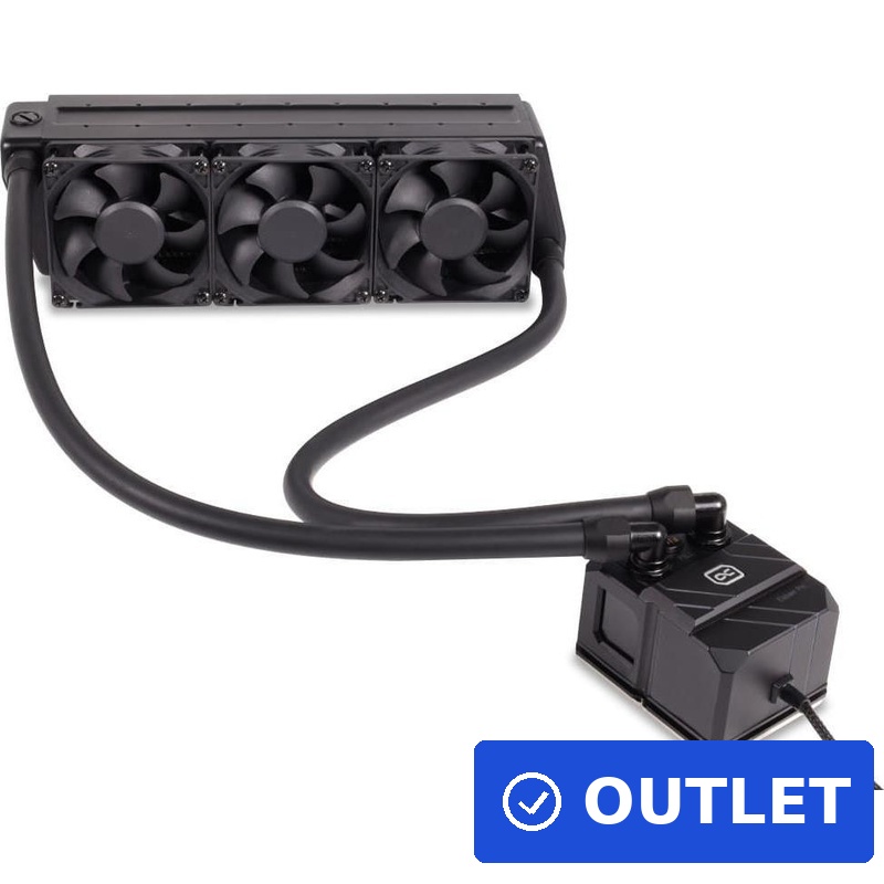 Alphacool 11972 Computerkühlsystem Prozessor All-in-One-Flüssigkeitskühler 8 cm Schwarz 1 Stück(e) (11972) (B-Ware)