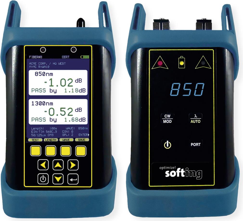 SOFTING FiberXpert 700 Loss Test Set (FX_700_kit)