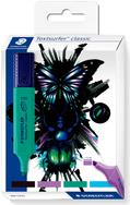 STAEDTLER Textmarker classic cool & cute Design 4er-Set (364 C4  E1)