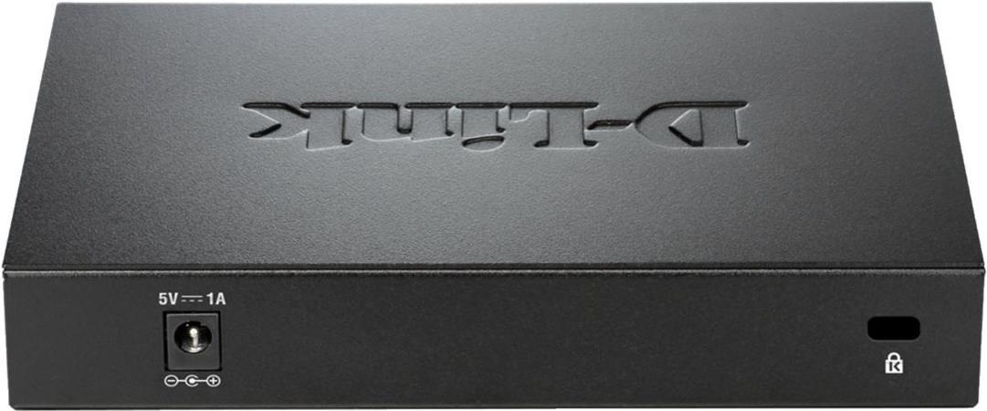 D-Link DES-108 Fast Ethernet Switch 8 Ports Schwarz