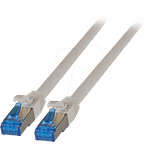 EFB-Elektronik RJ45 Patchkabel Cat.6A S/FTP TPECat.7 Rohkabel superflex grau 0,25m Hersteller: EFB Elektronik (K5525FGR.0,25)