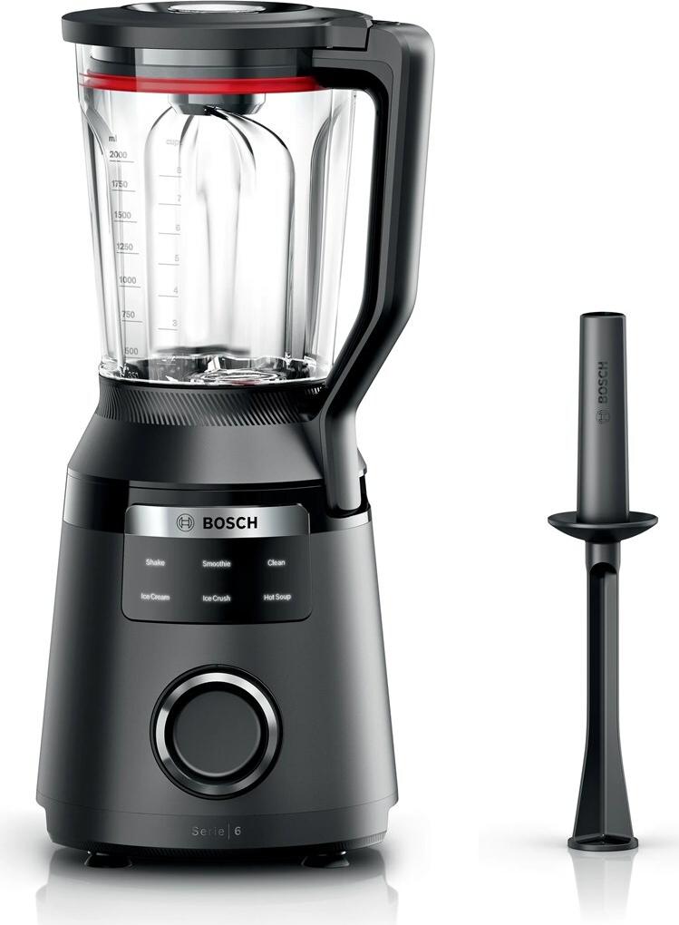 Bosch Serie 6 MMB6652B Mixer 2 l Tischplatten-Mixer 1800 W Schwarz (MMB6652B)