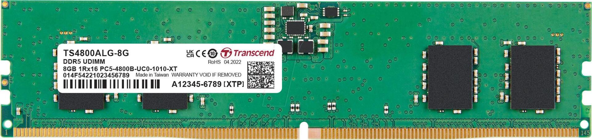 Transcend Branded DDR5 (TS4800ALG-8G)