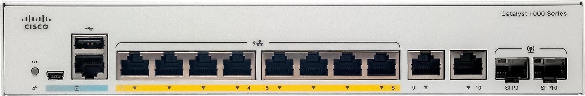 Cisco Catalyst 1000-8P-E-2G-L (C1000-8P-E-2G-L)