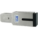 BlueOptics LWL Dämpfungsglied Singlemode SC Simplex 3dB (SFA22BK3)