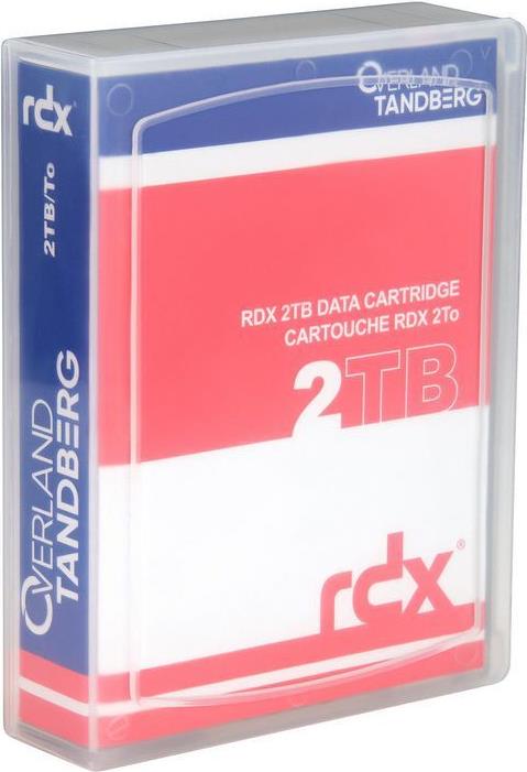 TANDBERG RDX Cartridge 2TB 8731-RDX TANDBERG RDX Cartridge 2TB 8731-RDX