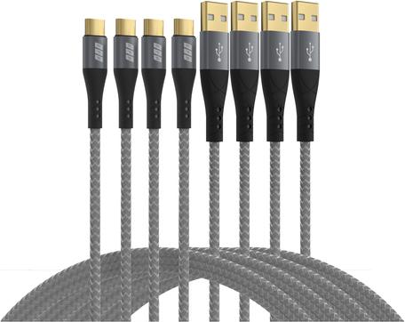 EFB Elektronik USB-A auf USB-C Kabelset 60W QC 3A+ - Digital/Daten (USB-AC-00005)