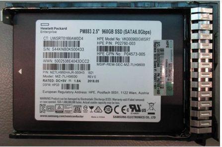 HPE SSD 960GB SAS 6G 2.5" SFF SC (P05321-001)