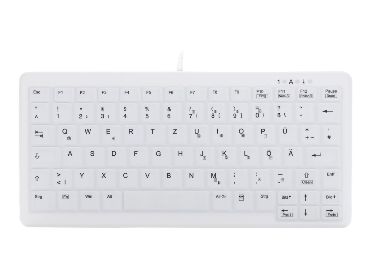 Active Key MedicalKey AK-C4110 Kabelgebundene Tastatur USB QWERTZ Deutsch Weiß