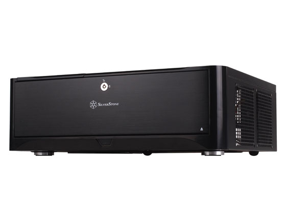 Silverstone Grandia GD06 Tower micro ATX Schwarz