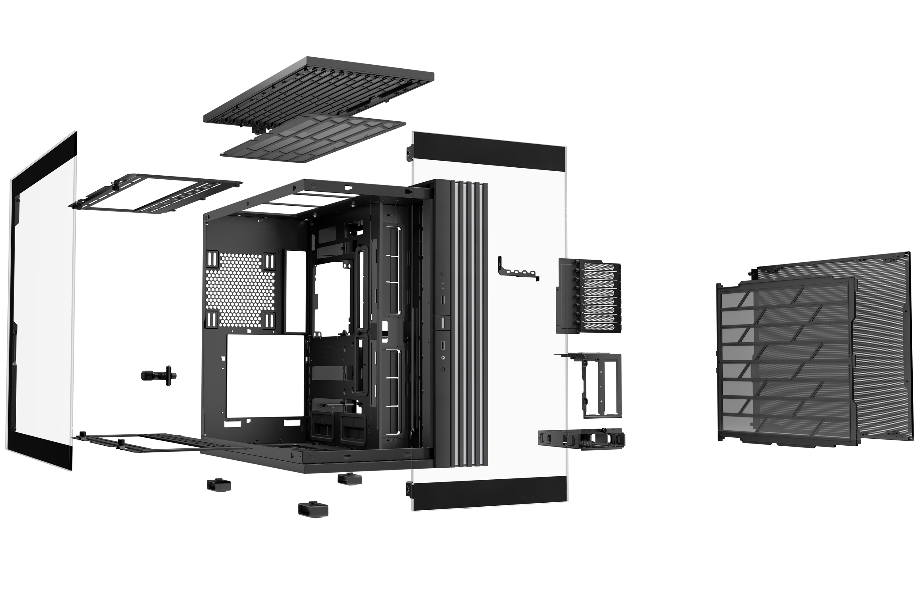 be quiet! Light Base 900 DX Full-Tower Systemgehäuse E-ATX ARGB Schwarz