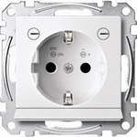 Merten MEG2304-0460 Steckdose CEE 7/3 Aluminium (MEG2304-0460)