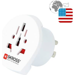Skross 1.500221-E Reiseadapter CA W to USA (1.500221-E)