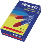 Pelikan Signierkreide 762, gelb, Durchmesser: 13,5 mm geeignet für rauhe Untergründe wie Metall (auch heißen), - 1 Stück (701045)