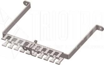 Optotec Kabelfixierungswinkel für LFC Haubenmuffen FTTx (FOCUS-CODCKIT-CFP)