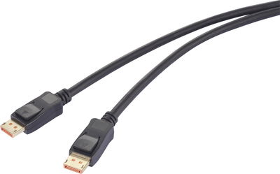 Renkforce DisplayPort Anschlusskabel Stecker 2.00 m Schwarz RF-6562820 8K UHD (RF-6562820)