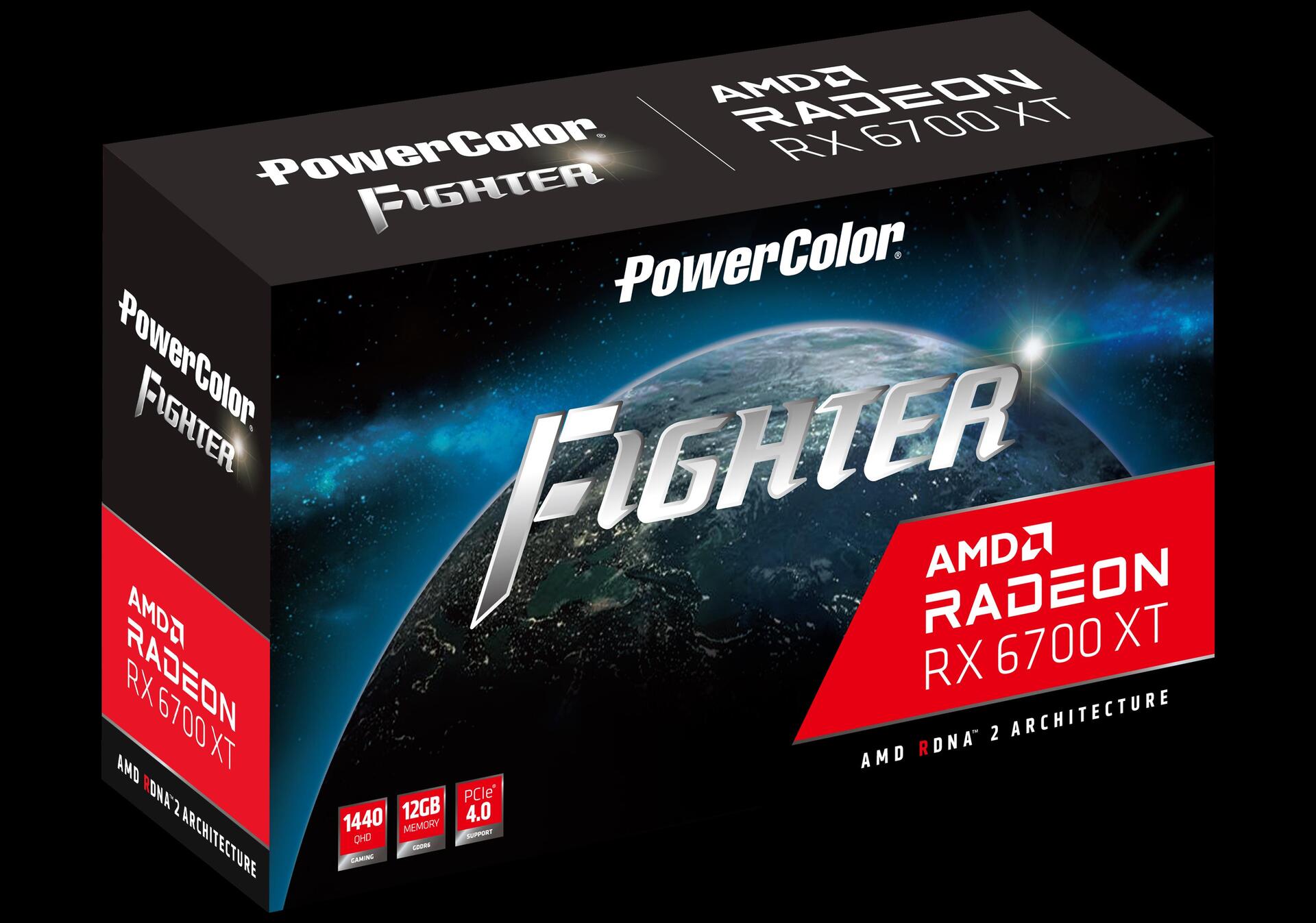 PowerColor AXRX 6700XT 12GBD6-3DH Grafikkarte AMD Radeon RX 6700 XT 12 ...