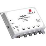 Triax 307641. Impedanz: 75 Ohm, Produktfarbe: Weiß. Arbeitsspannung: 10 V. Verpackungshöhe: 30 mm, Verpackungsbreite: 145 mm, Verpackungstiefe: 120 mm (307641)