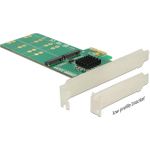 Delock PCI Express Karte > 4 x intern M.2 Key B - Low Profile Formfaktor (89588)