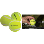 SCHILDKRÖT Tennisbälle, 3er Set, gelb bietet vernünftigen Rebound, für das Hobbyspiel - 1 Stück (970048)