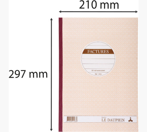 Le Dauphin Manifold Factures 1233D A4 Tripli Hafer