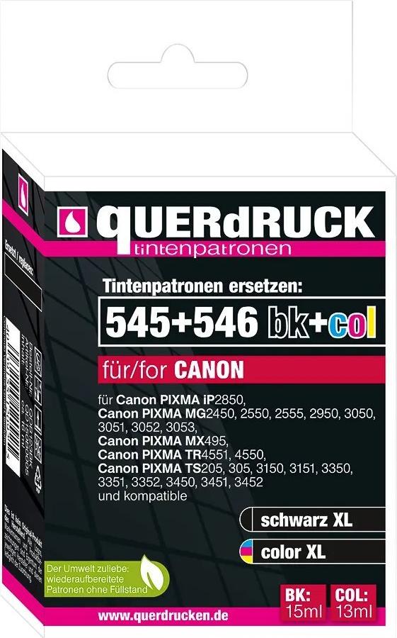TINTE FUER CANON PG545/CL546XL BLACK Blister (QD150C0006)