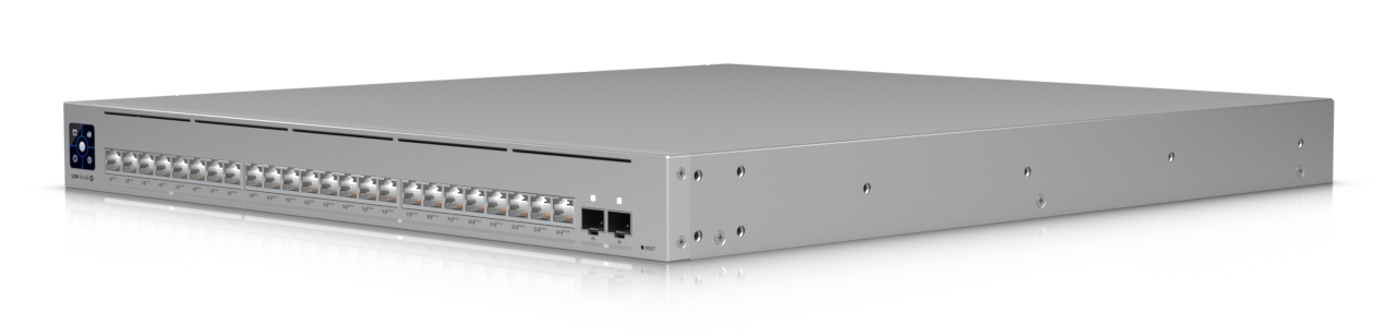 Ubiquiti UniFi Switch Pro XG 24 PoE - L3 Managed Switch - 24 Ports - Silber