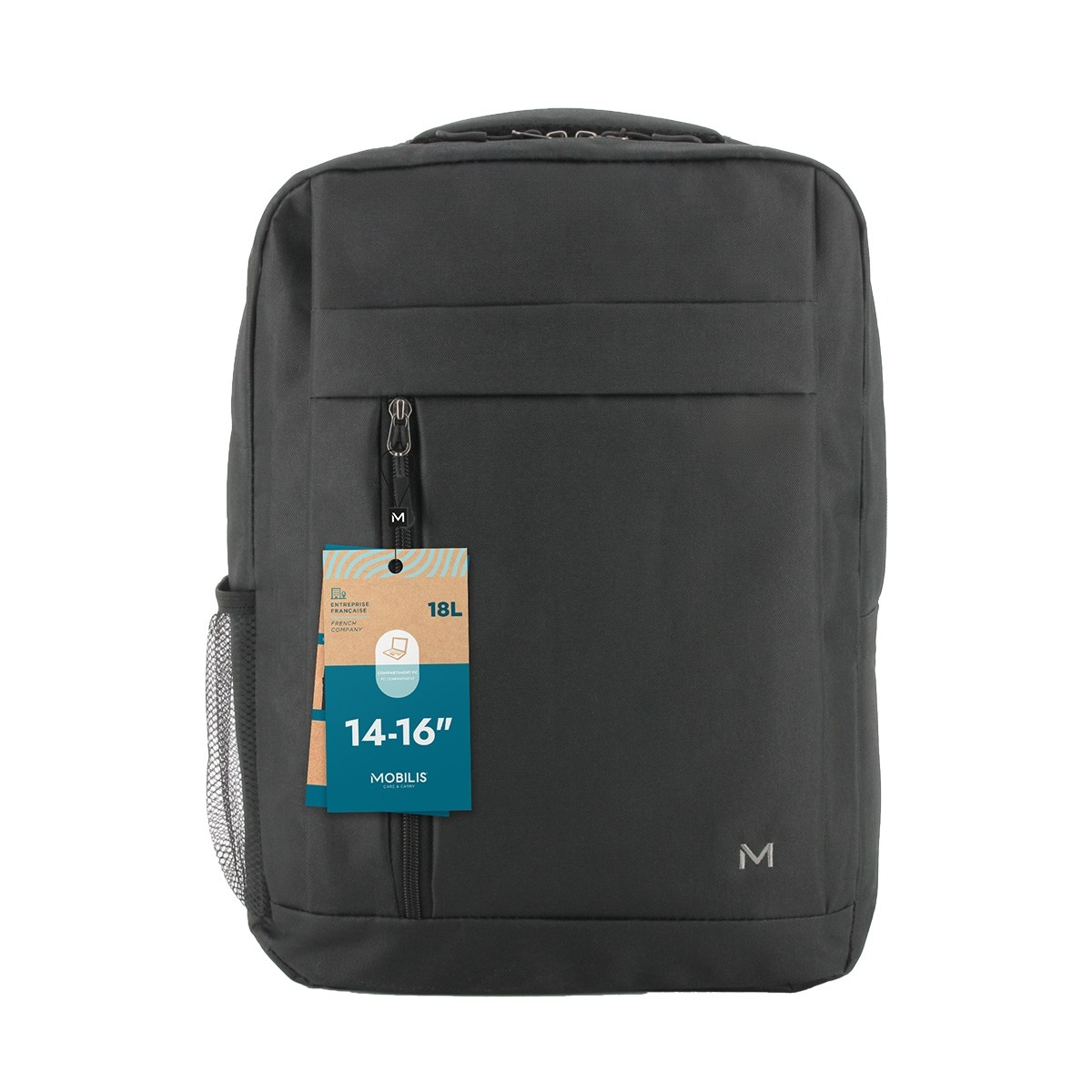 Mobilis Essential Notebook-Rucksack 40.6 cm Schwarz