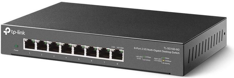 TP-Link TL-SG108-M2 Netzwerk-Switch 8 x 100/1000/2.5G Schwarz