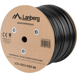Lanberg LCF6-30CU-0305-BK Netzwerkkabel Schwarz 305 m Cat6 (LCF6-30CU-0305-BK)