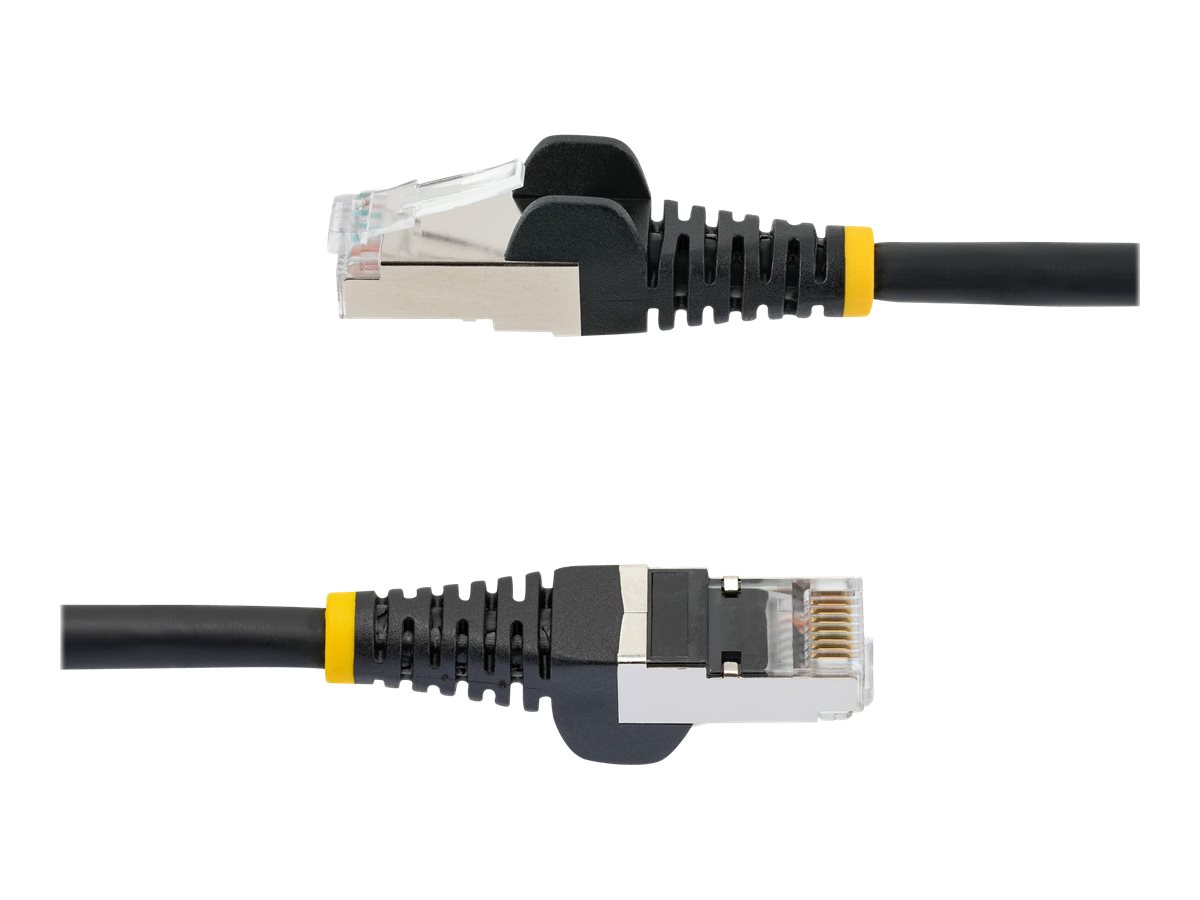 Startech NLBK-1M-CAT6A-PATCH 1 m CAT6a S/FTP LSZH Netzwerkkabel Schwarz