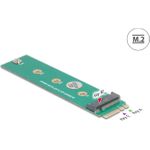 Delock 64343 - Adapter M.2 Key A+E Stecker> M Slot (64343)