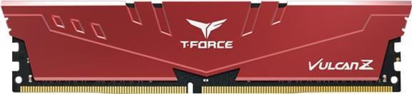 Team Group memory D4 3200 8GB C16 Team Vulcan Z red 1x8GB, 1.35V, Vulcan Z series, red (TLZRD48G3200HC16C01)