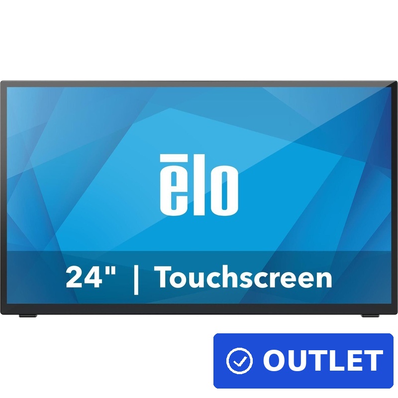 Elo 2470L, anti-glare, 61cm (24''), Projected Capacitive, Full HD, USB, Kit (USB), schwarz Touchmonitor (Seitenverhältnis: 16:9 (Widescreen)), Bildschirmdiagonale: 61 cm (24''), Projected Capacitive, 1920x1080 Pixel, Reaktionszeit: 16ms, Kontrast: 1000:1, USB, VGA, Display-Port, HDMI, Touchinterface: USB, inkl.: Kabel (USB, HDMI), Netzteil, Netzkabel, Farbe: schwarz (E511419) (geöffnet)